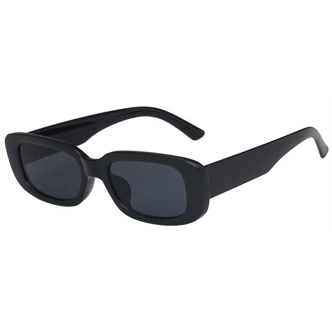 fluit gemakkelijk Vervorming Rechthoek zonnebril - Zwart - Aanbiedingen - Zonnebrillen aanbiedingen